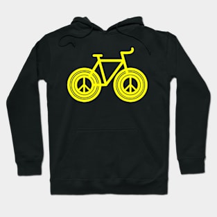 Ride for Peace (yellow) Hoodie